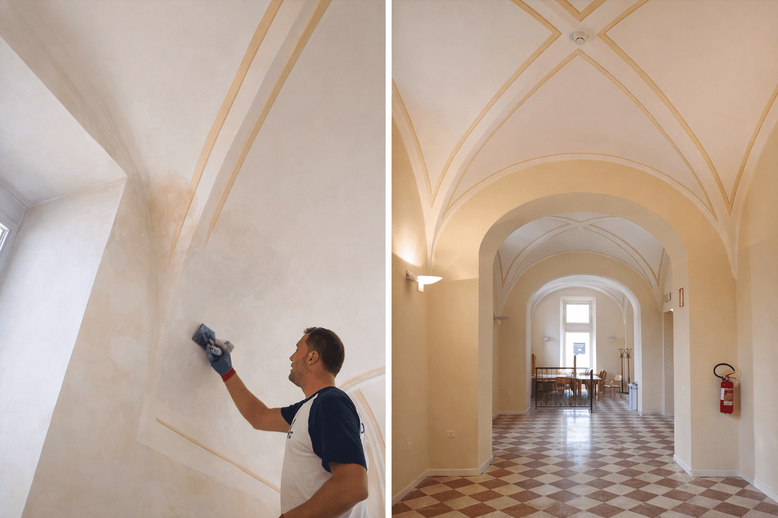 Ripristino pareti interne - Ospedale di San Daniele - Immagine 1